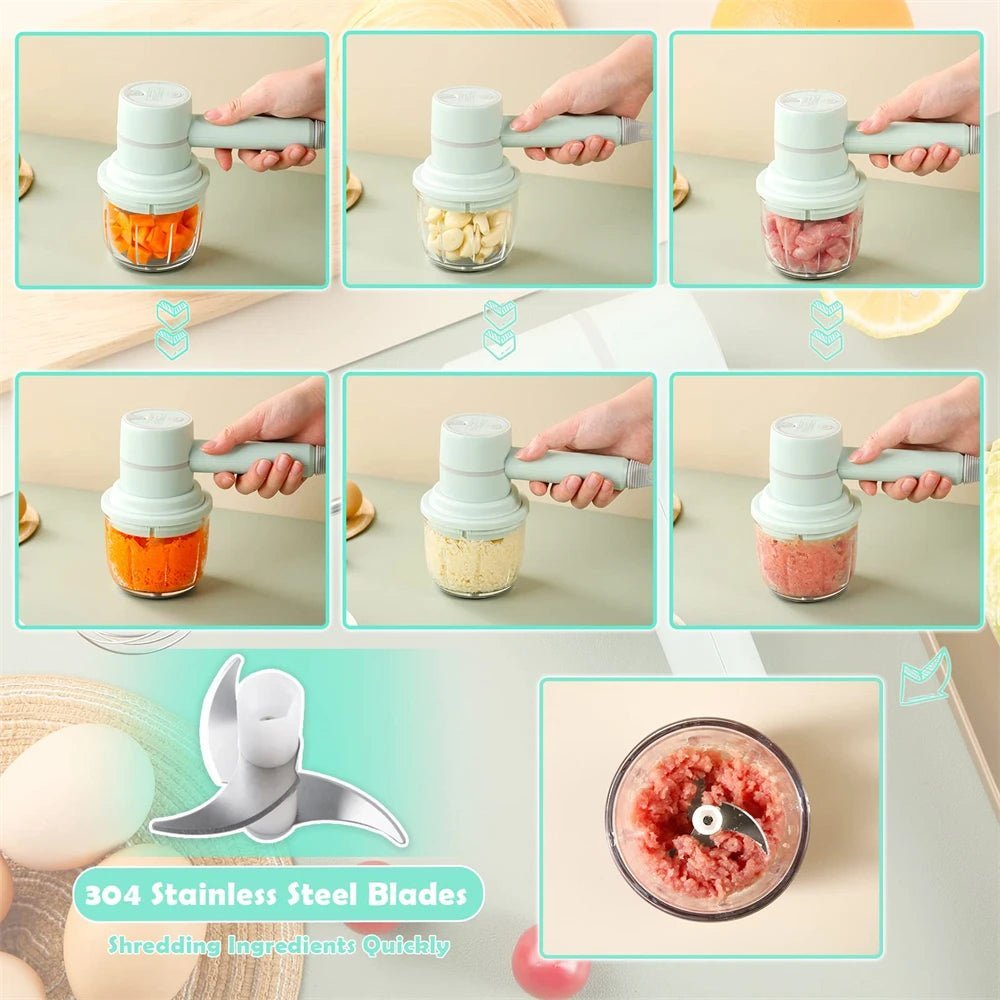 AeroMix Wireless Mini Hand Mixer For Easy Everyday Baking