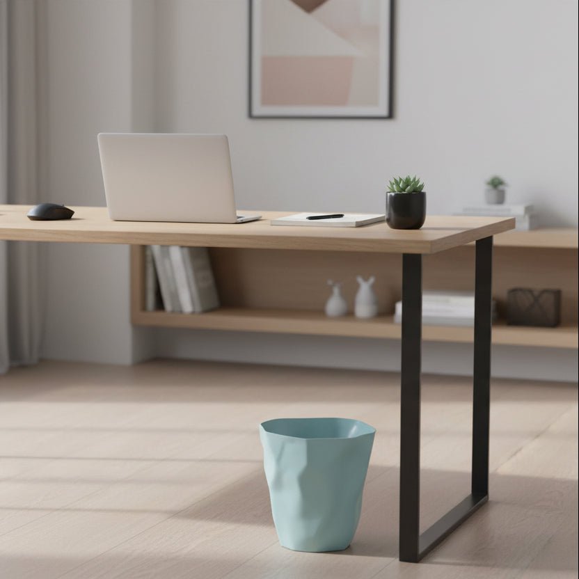 FormaLine Minimalist Trash Can With Irregular Shape