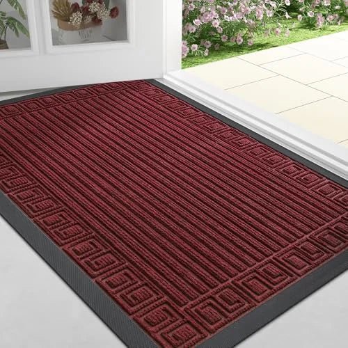 MudGuard Pro Non Slip Rubber Door Mat For Maximum Dirt Absorption