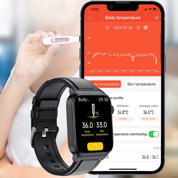 Smartwatch per la gestione della salute: elegante e alla moda tracker per il benessere