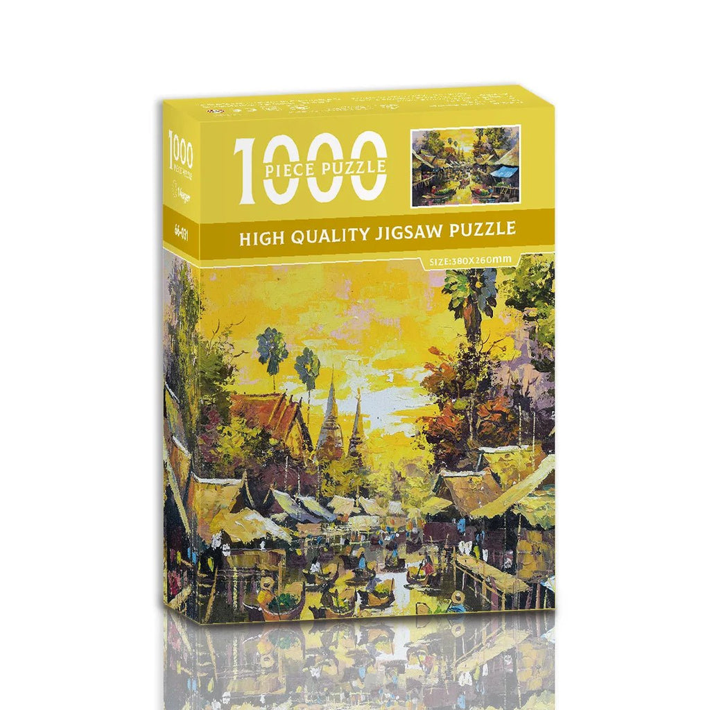 Asteria Puzzle 1000 Parça Van Gogh Sanatı Temalı Kompakt Puzzle