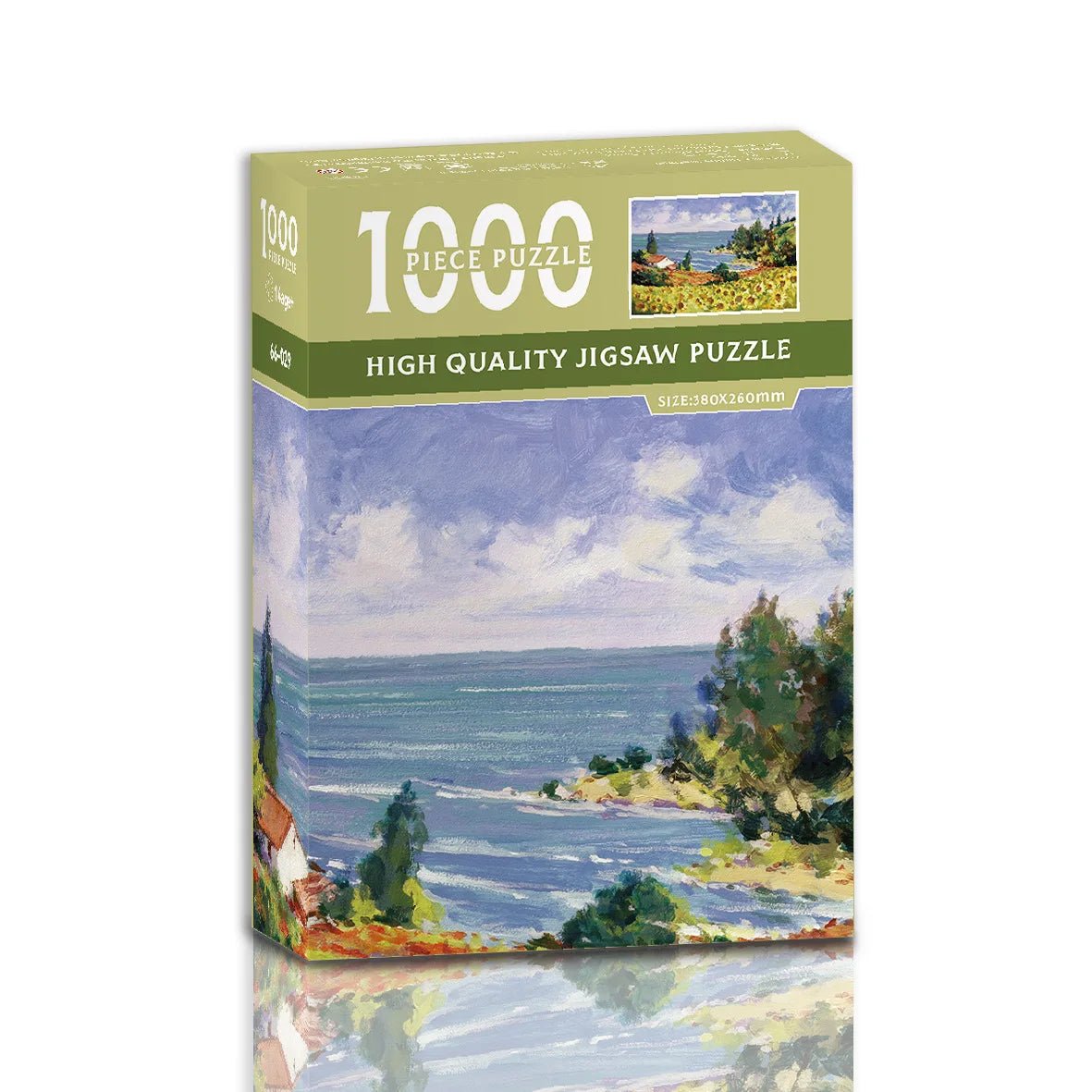 Asteria Puzzle 1000 Parça Van Gogh Sanatı Temalı Kompakt Puzzle