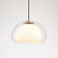 Aurora Milk Glass Pendant Light Modern Hanging Lamp | Fervei