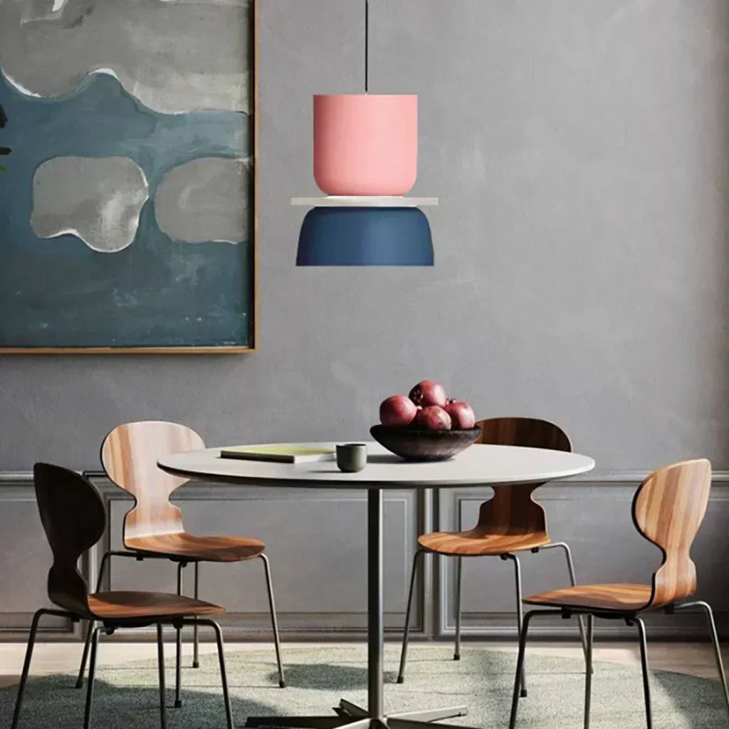 Nyra Acrylic Pendant Light With Multicolor Ball Shade, E27 Fitting, Three Modes