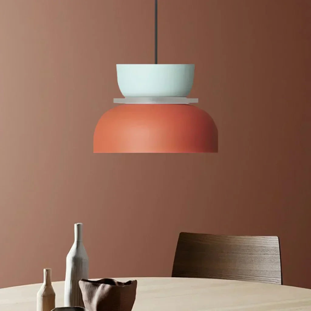Nyra Acrylic Pendant Light With Multicolor Ball Shade, E27 Fitting, Three Modes