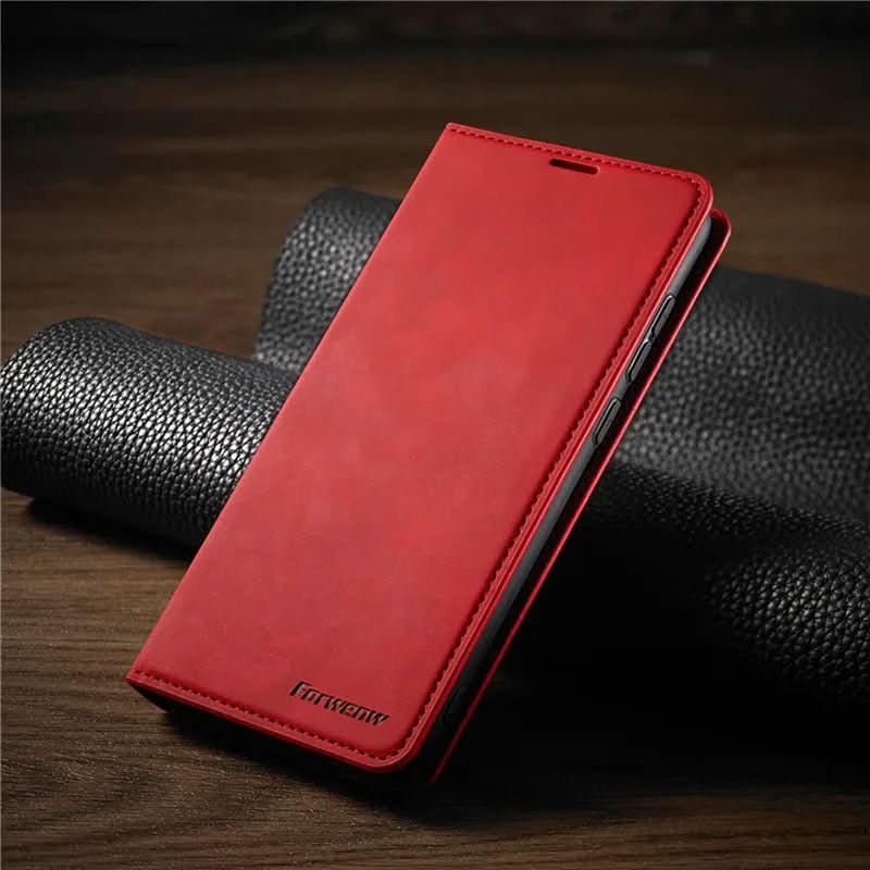 Magnetic Leather iPhone Case With Elegant Closure For Optimal Protection