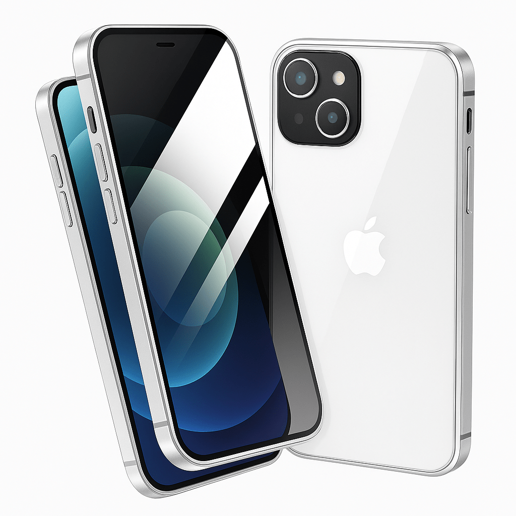 Custodia Magnetica per Privacy NexaShield per iPhone con Protezione Schermo