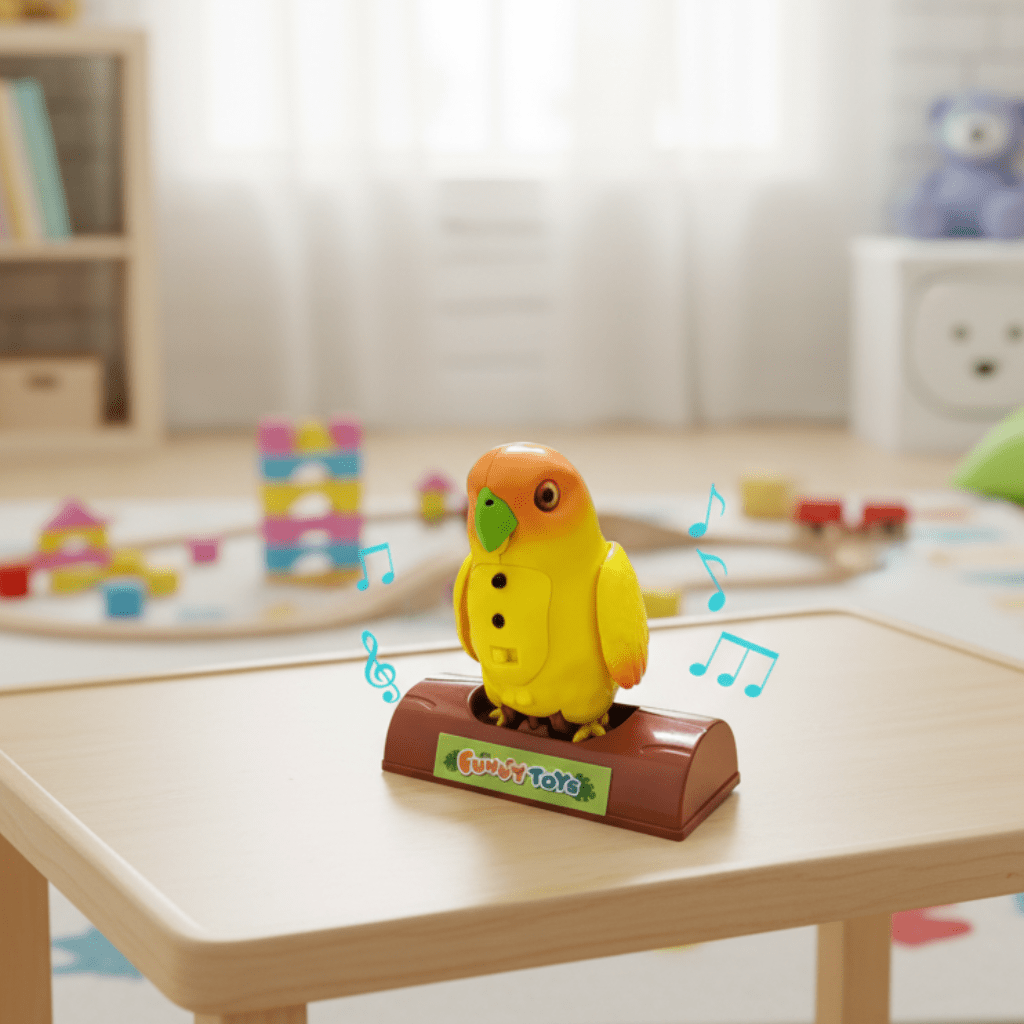 ChatterBeak interaktiver sprechender Papagei für Kinder und Erwachsene