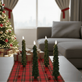 AuroraGlow Remote LED Candle Tree For Festive Holiday Magic