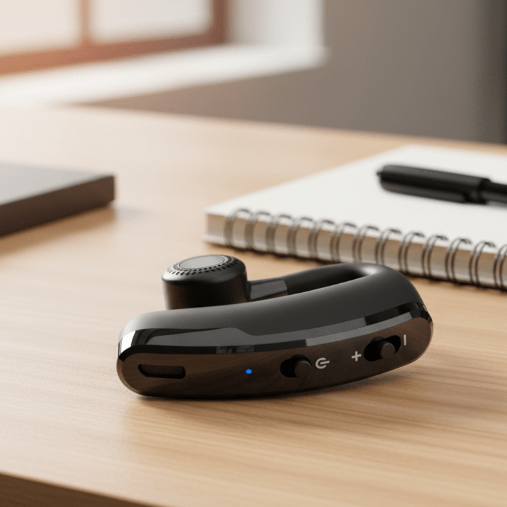 Auralis Pro Headset With Noise Cancellation, Voice Perception, And Elegant Design