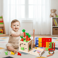NovaTrail PlayCube: 8-In-1 Montessori Baby Play Box For Development And Creativity