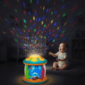NovaRhythm Magic Baby Drum Toy With Light And Sound