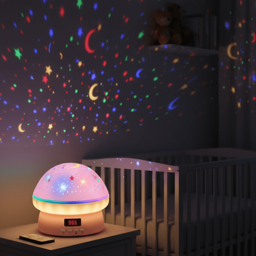 Projektor Gwiazd LumaStar Magic z 16 kolorami i timerem