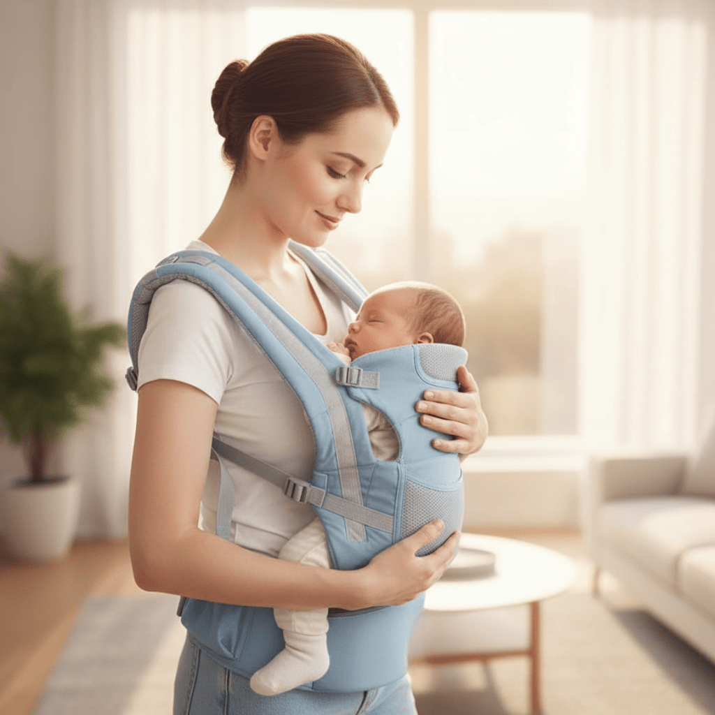 CozyNest Baby Carrier For Relaxed Carrying And A Healthy Back