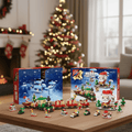Set creativo di costruzioni BrightBuild Studio per Natale, per bambini dai 6 anni in su
