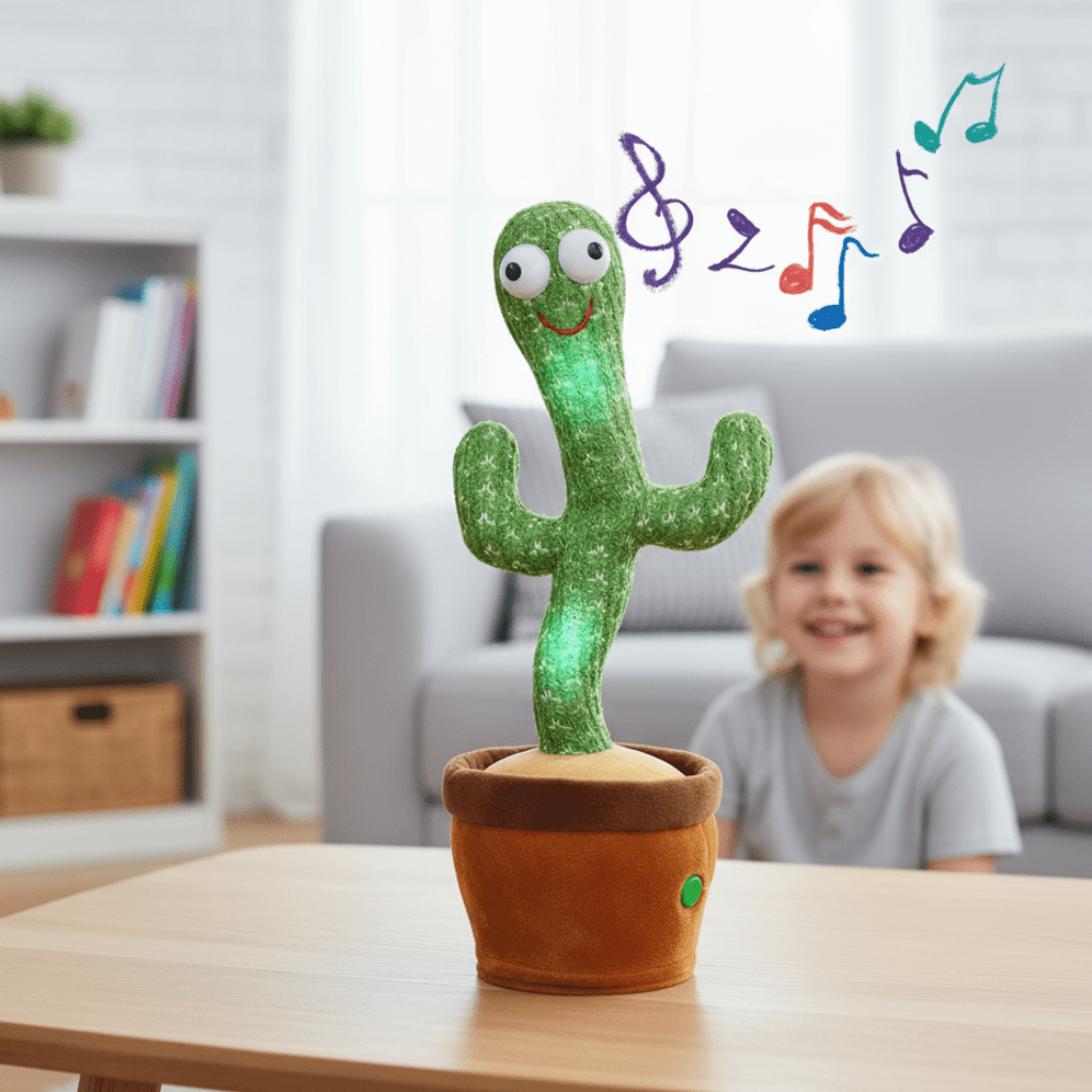GleeGarden Bright Dancing Cactus For Fun And Good Humor