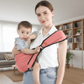 CuddleNest Marsupio Confortevole per Bambini e Bambini Piccoli