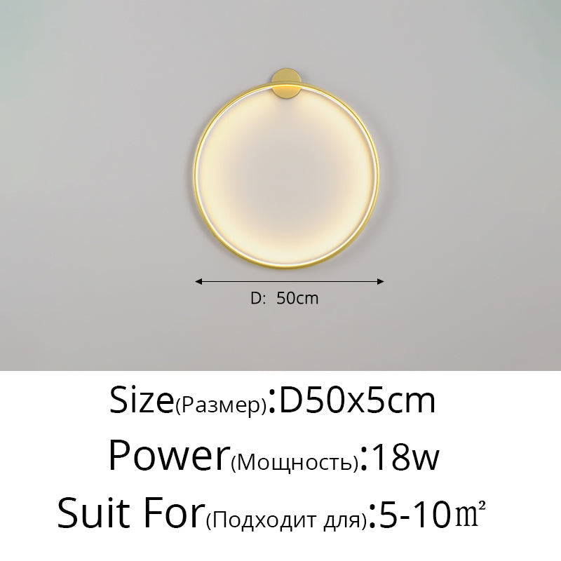 Luce da Parete LED AuroraGlow con Luminosità Regolabile