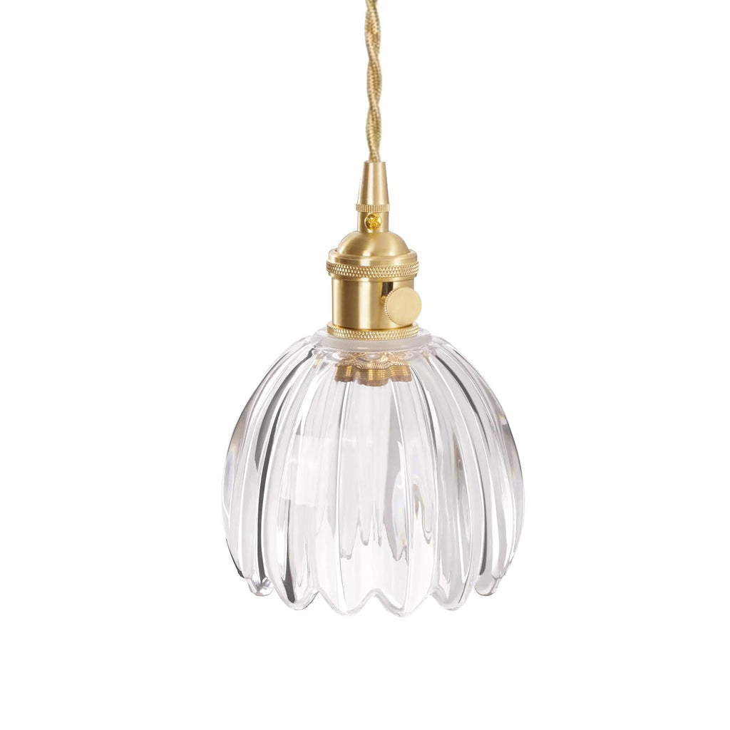 LumaFlora Vintage Glass Pendant Lights for Warm Home Glow