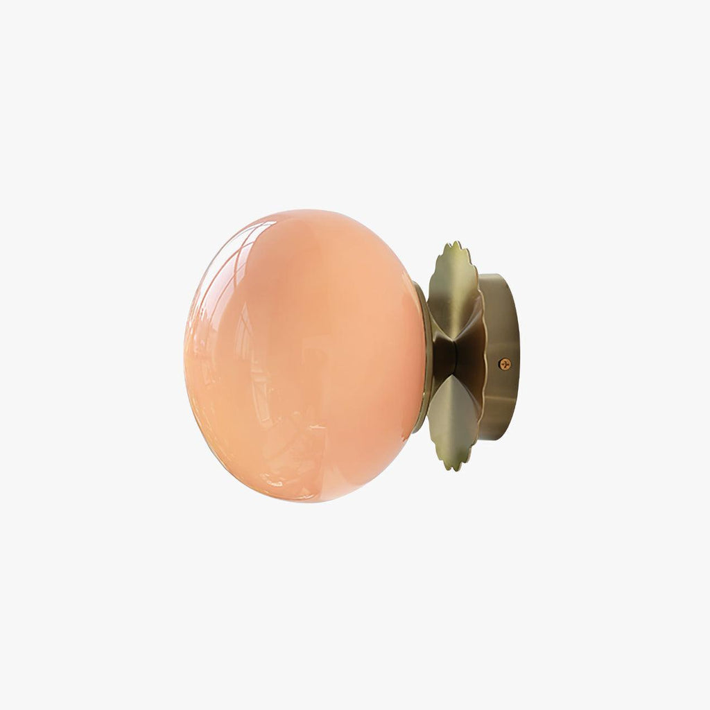 Lampada da parete MarshmallowGlow con luce soffusa e tocco giocoso