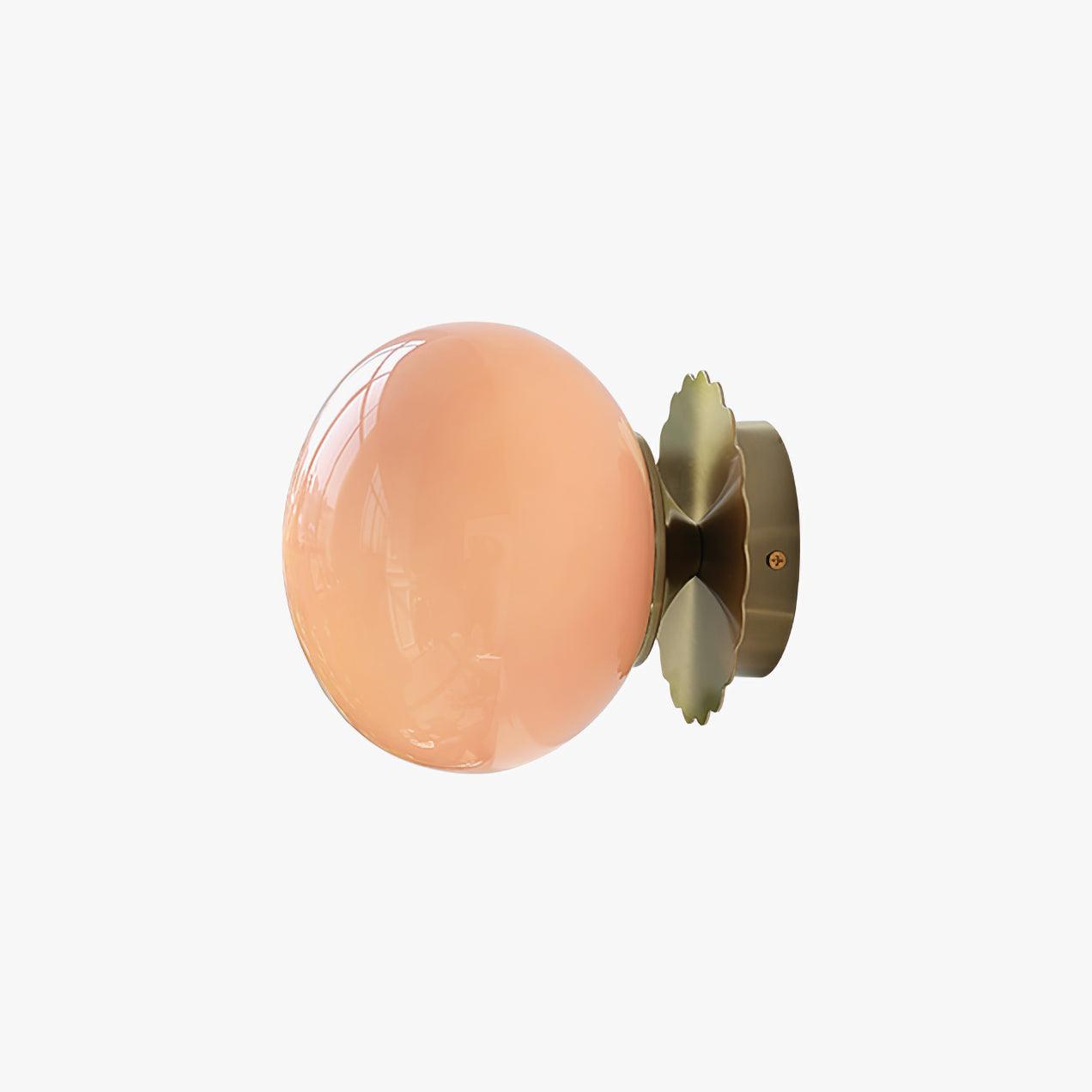 Lampada da parete MarshmallowGlow con luce soffusa e tocco giocoso