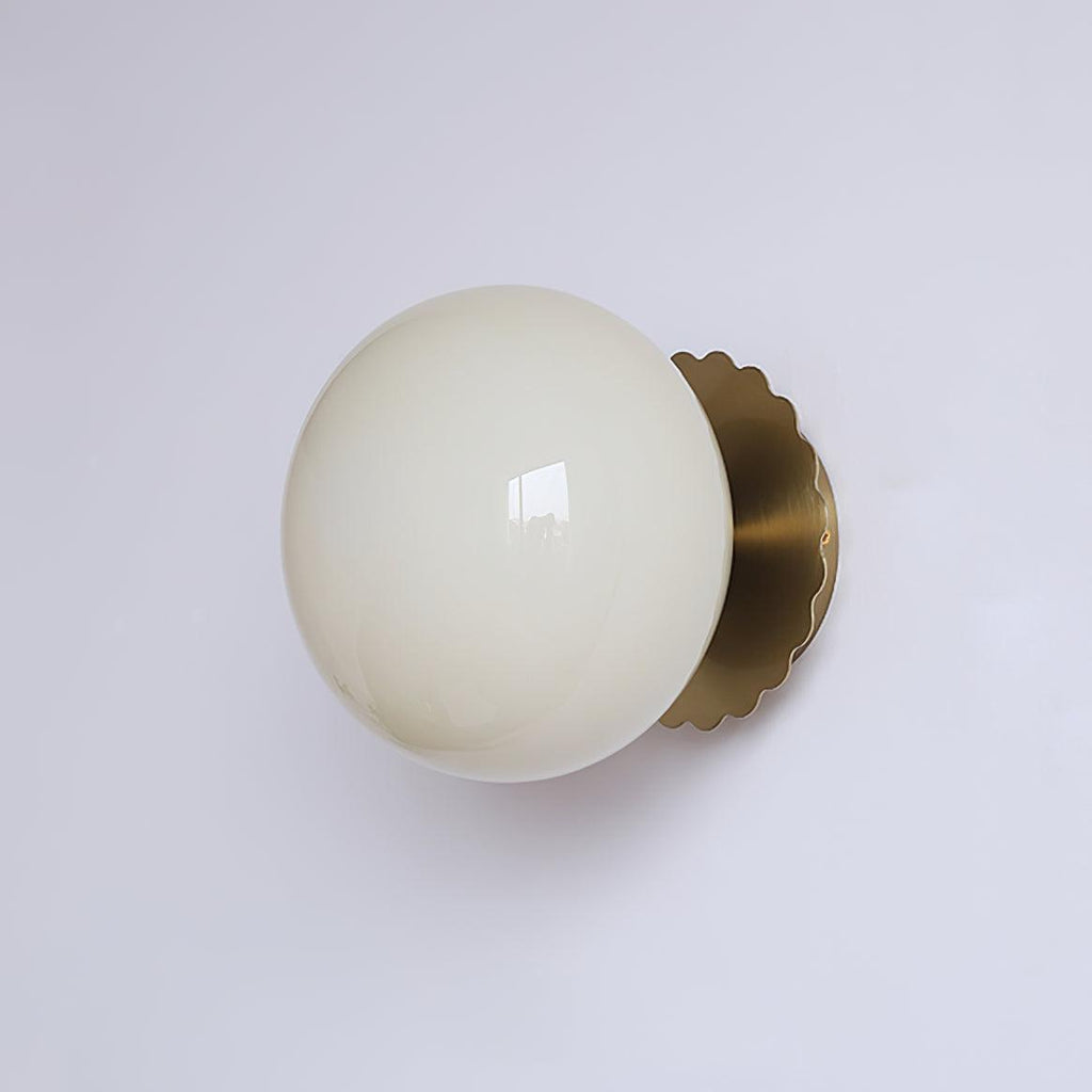 Lampada da parete MarshmallowGlow con luce soffusa e tocco giocoso
