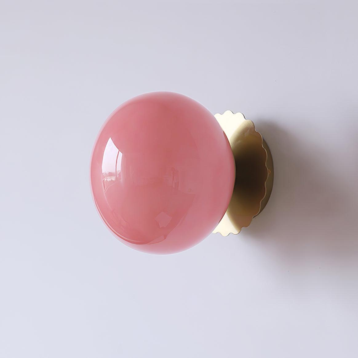 Lampada da parete MarshmallowGlow con luce soffusa e tocco giocoso
