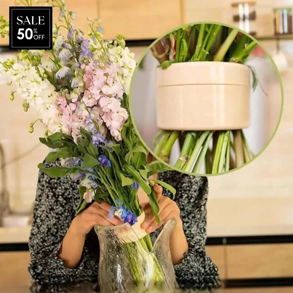 Suporte de Espuma Ajustável para Arranjos Florais Equilibrados