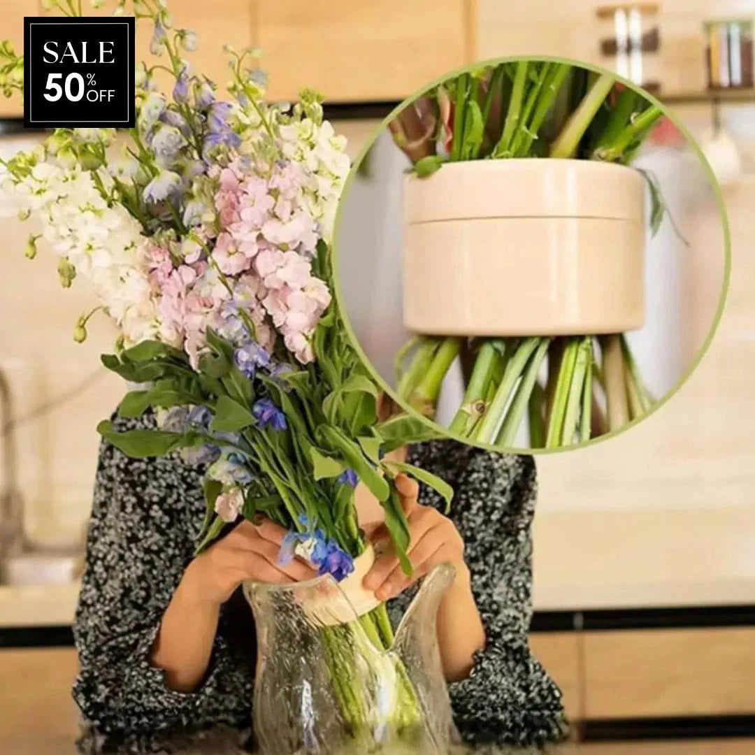 Suporte de Espuma Ajustável para Arranjos Florais Equilibrados