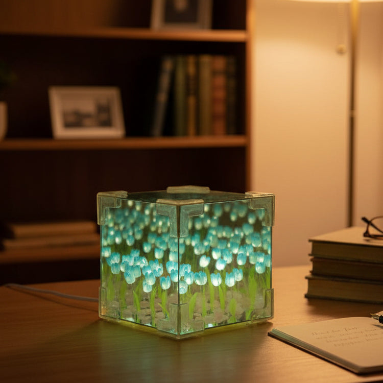 VerdantGlow Creative DIY Meadow Lamp For Custom Light Design