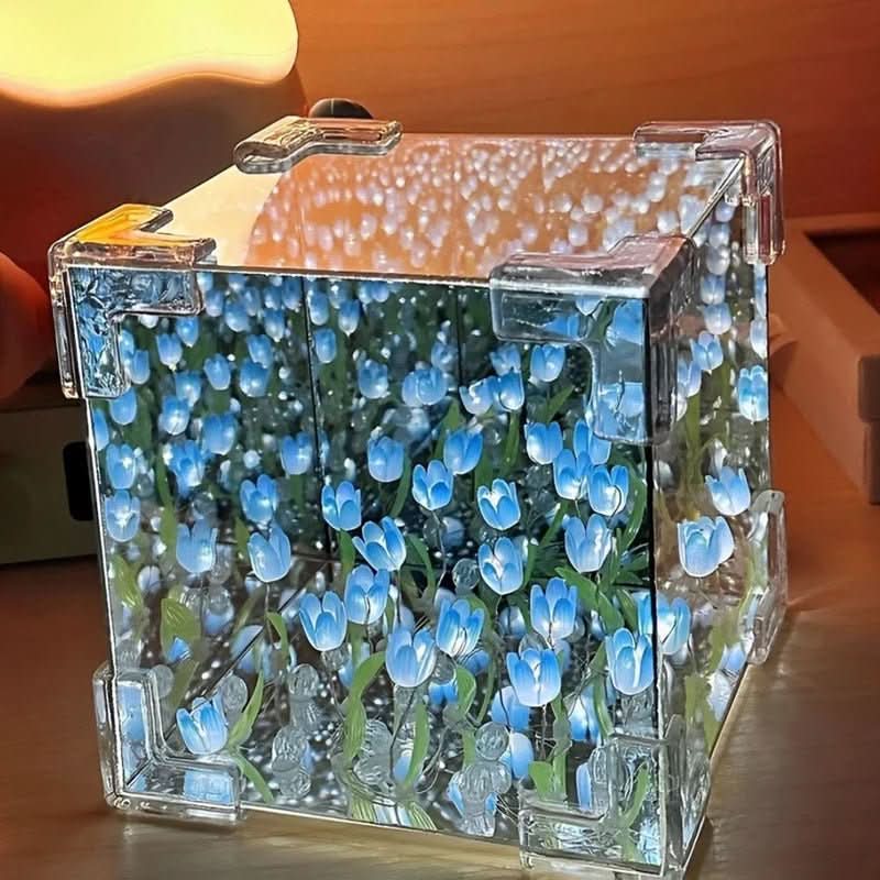 VerdantGlow Creative DIY Meadow Lamp For Custom Light Design