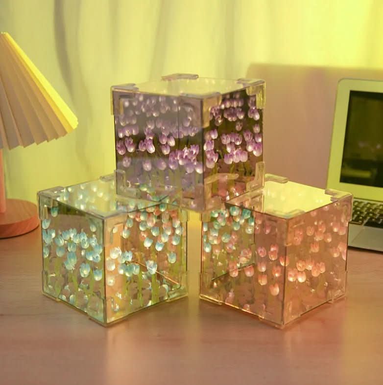 VerdantGlow Creative DIY Meadow Lamp For Custom Light Design