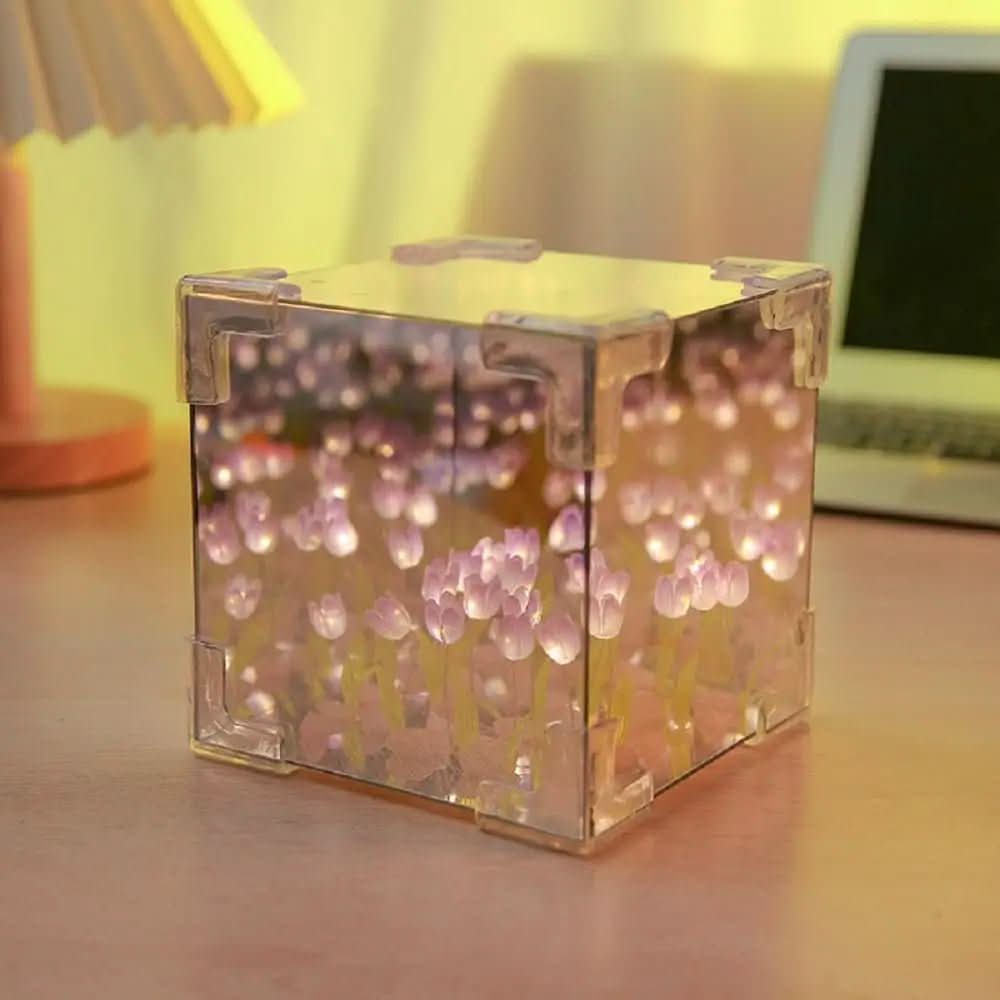VerdantGlow Creative DIY Meadow Lamp For Custom Light Design