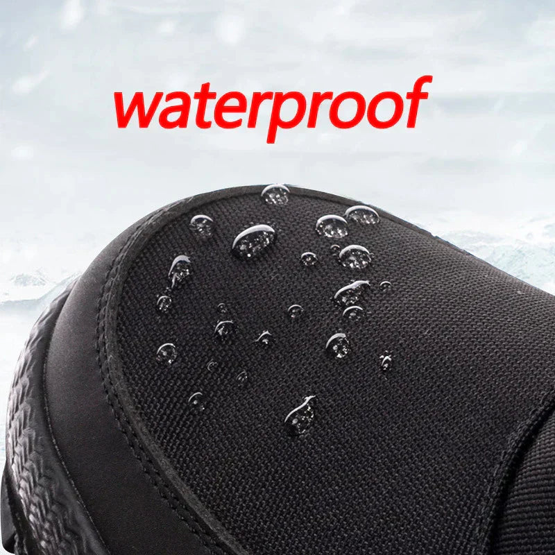 GlacierTrail Winter Boots For Men Outdoor Warm Waterproof