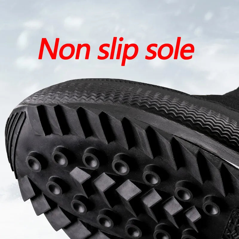 GlacierTrail Winter Boots For Men Outdoor Warm Waterproof