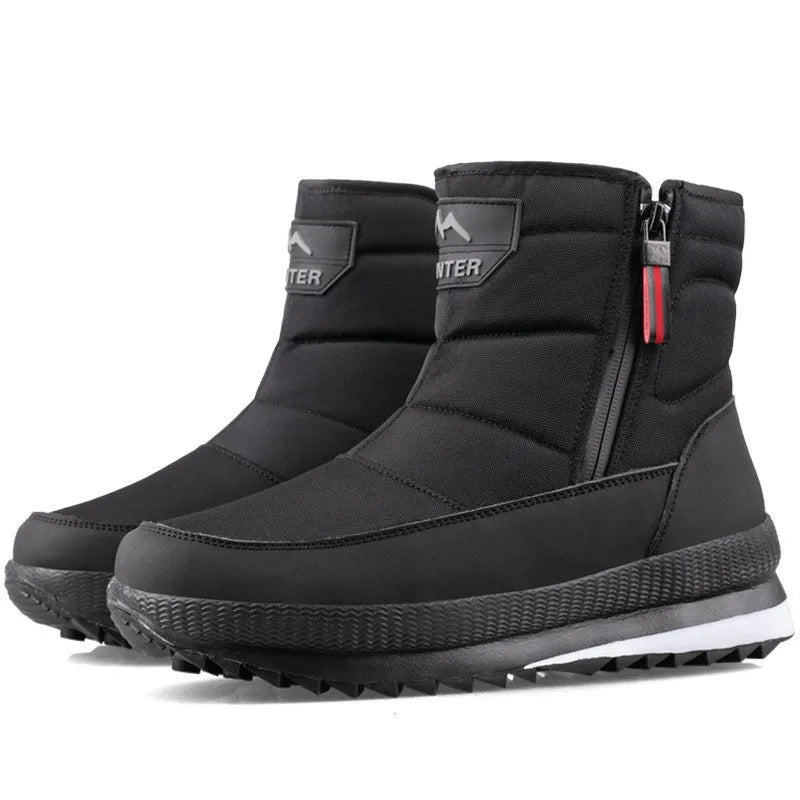 GlacierTrail Winter Boots For Men Outdoor Warm Waterproof