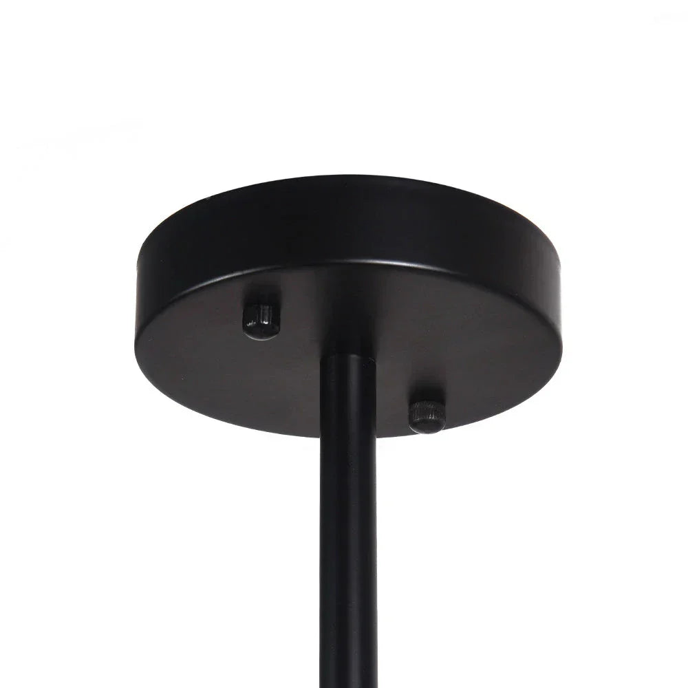 Lampadario a Bolle di Vetro Mid Century con Quindici Luci