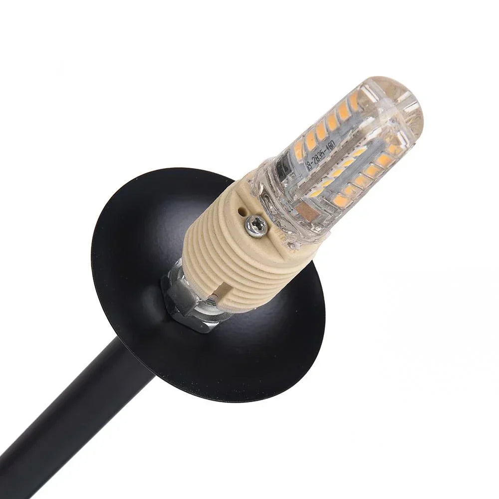 Lampadario a Bolle di Vetro Mid Century con Quindici Luci