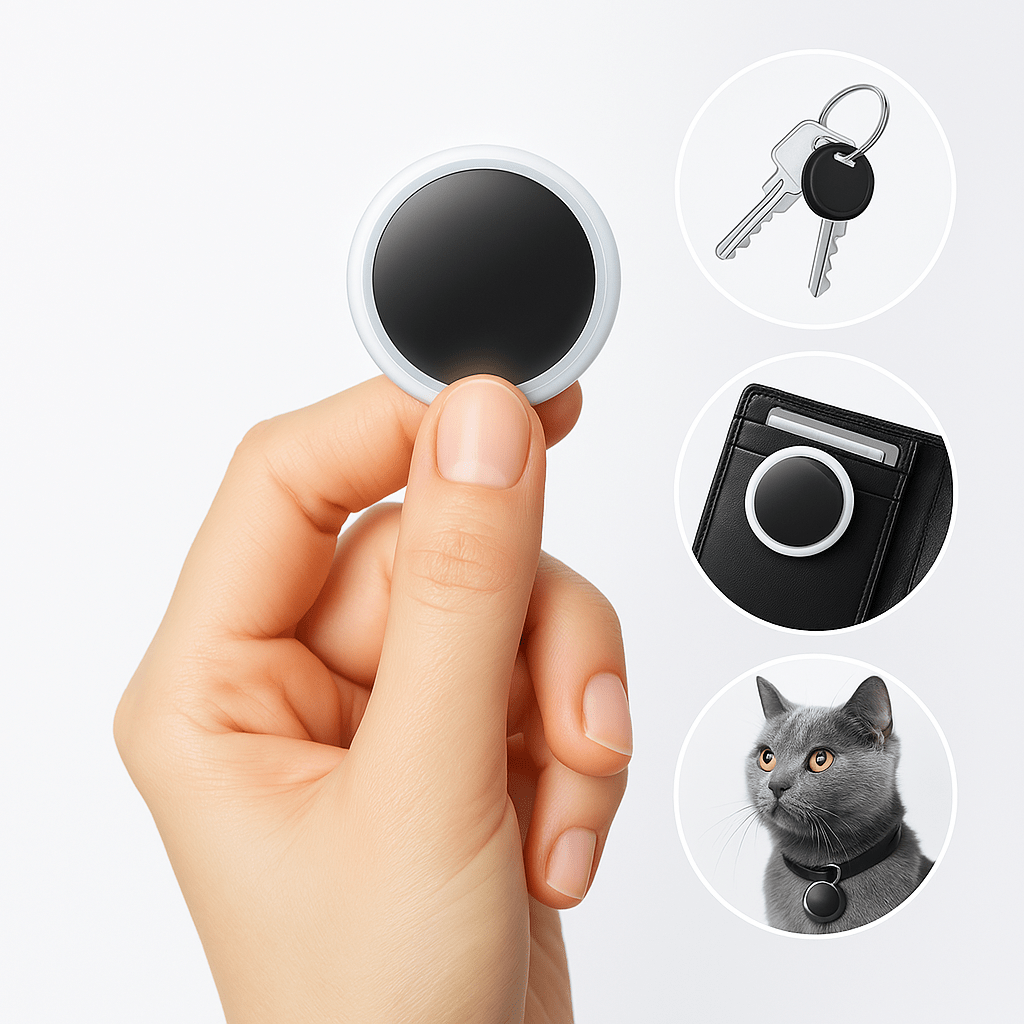 TrailMate Mini Bluetooth GPS tracker na klíče a cennosti