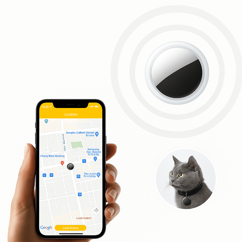 TrailMate Mini Bluetooth GPS tracker na klíče a cennosti