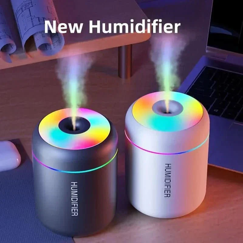 AuraMist Mini 180ml USB zvlhčovač vzduchu s LED osvětlením