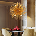 VerdantGlow Dandelion Chandelier for Modern Living Spaces