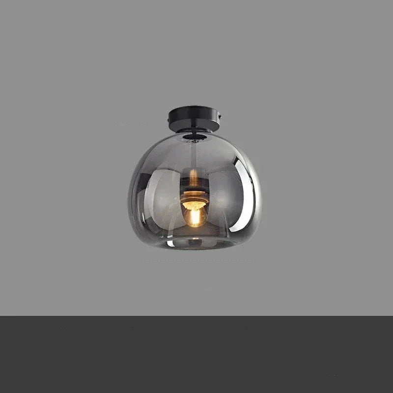 Transparence Modern Glass Ceiling Light For Contemporary Interiors