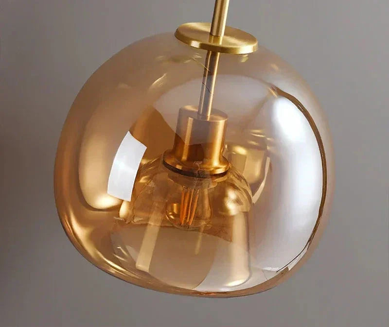 Transparence Modern Glass Ceiling Light For Contemporary Interiors