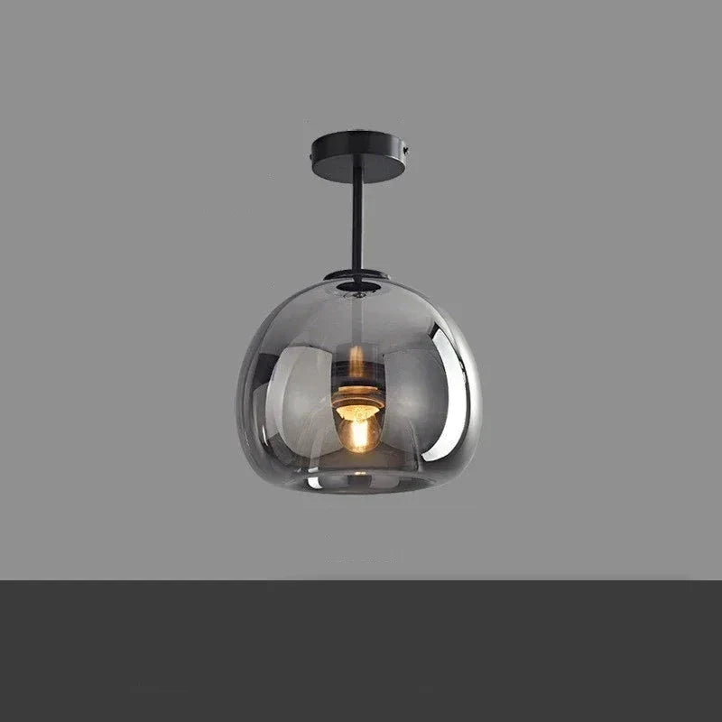 Transparence Modern Glass Ceiling Light For Contemporary Interiors