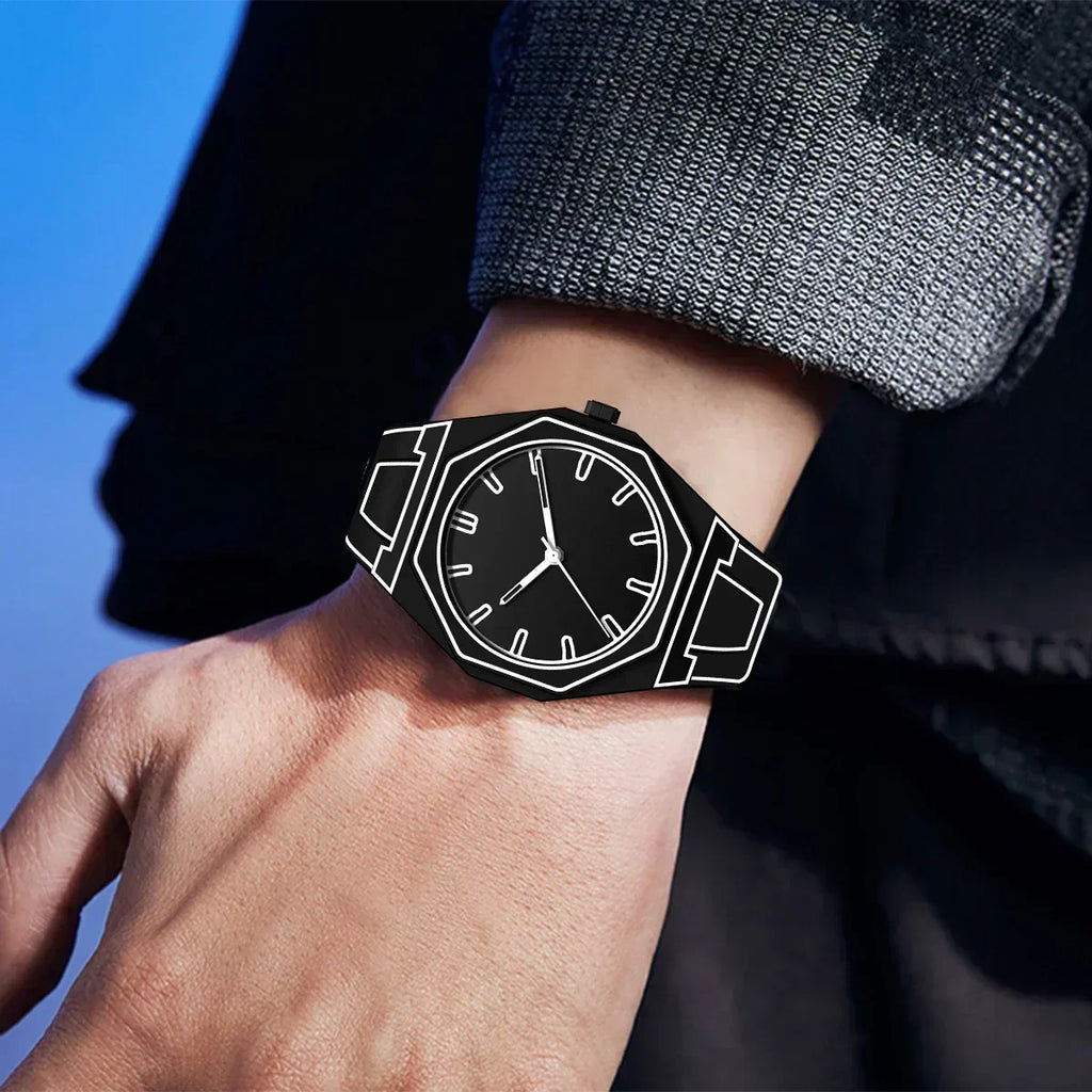 Arden | Zeitgenössische minimalistische Herrenuhr | Fervei