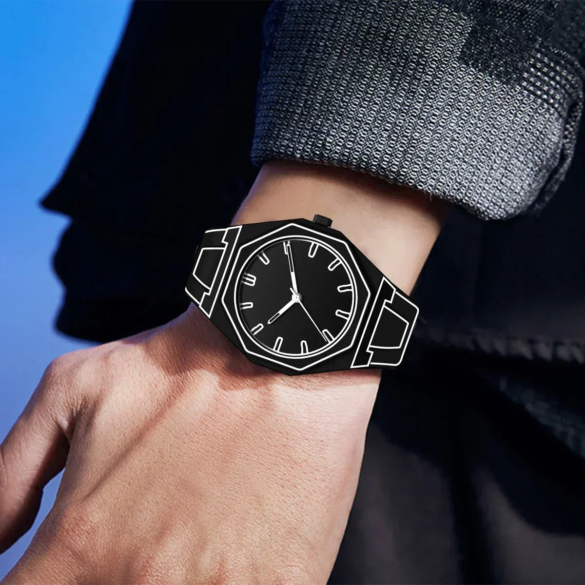 Arden | Zeitgenössische minimalistische Herrenuhr | Fervei