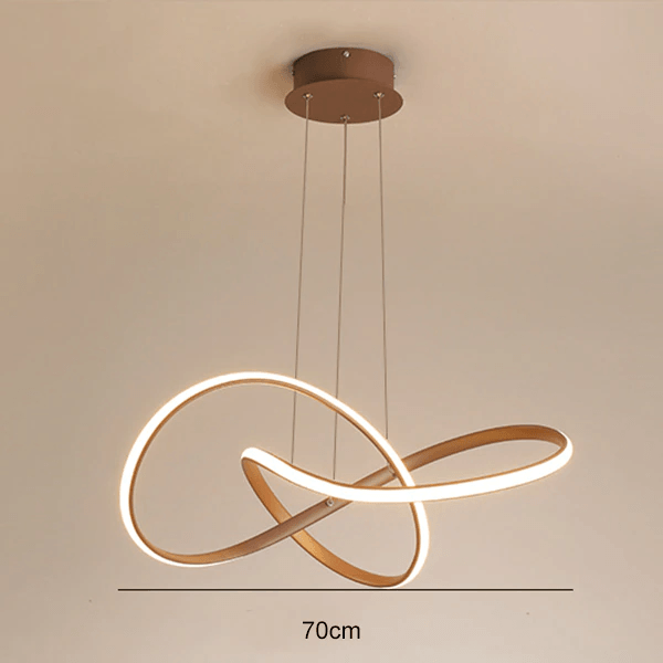 Lumenia LED Pendel Lys Skulpturel Moderne Loftlampe Til Moderne Rum