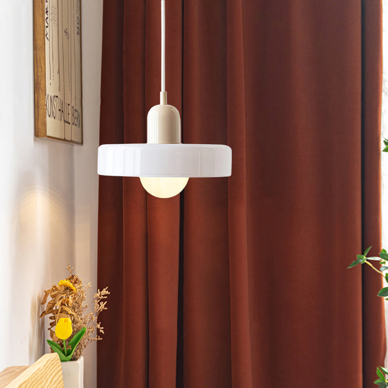 Bauhaus Colored Glass Pendant Light For Modern Homes