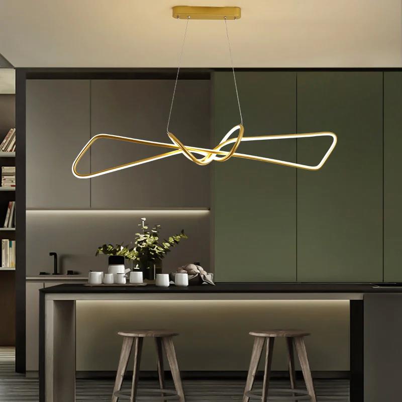Moderní kreativní LED lustr LumaNova